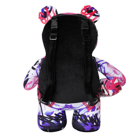 MOCHILA OSO MORADA VANDAL COUTURE SPRAYGROUND